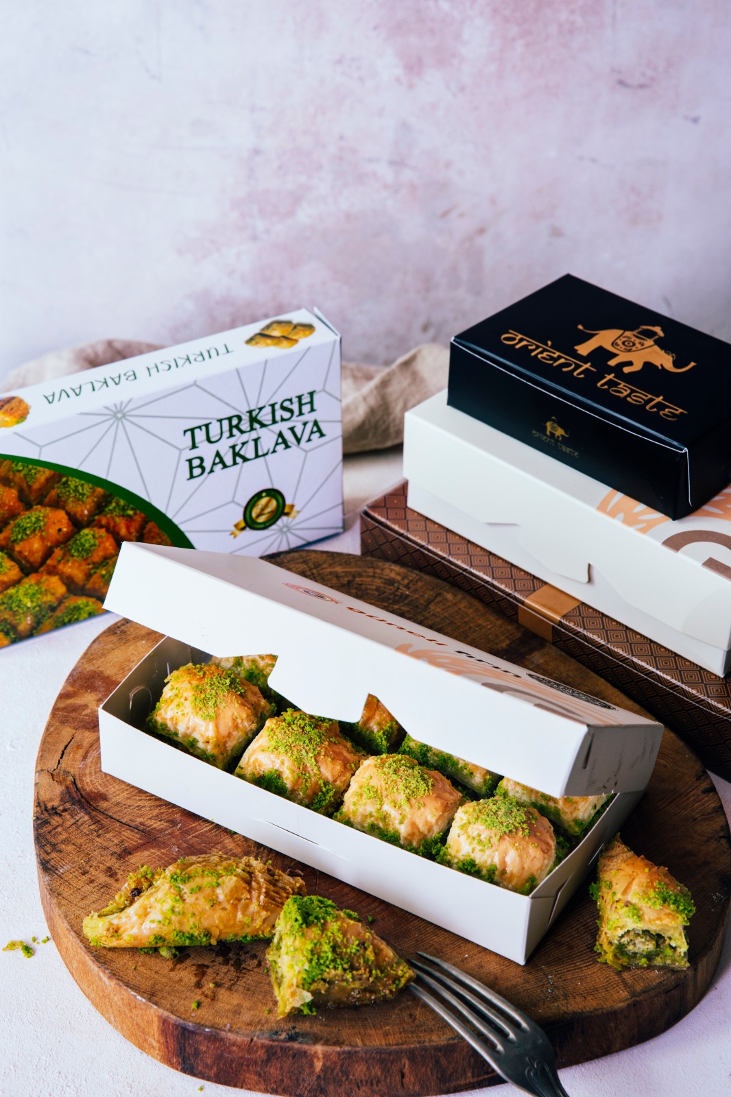 Karton Baklava Kutusu